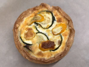 Veggie quiche